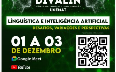 III Ciclo de Palestras do Núcleo de Pesquisa DIVALIN – Linguística e Inteligência Artificial: Desafios, Variações e Perspectivas