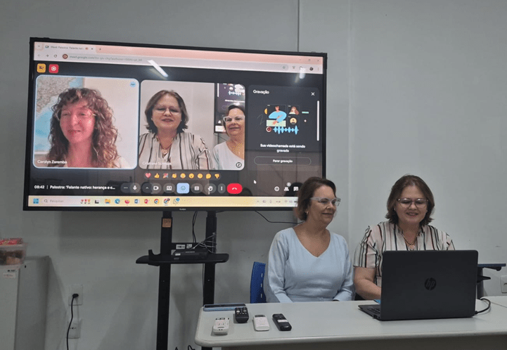 Palestra na disciplina de Sociolinguística com a Profa. Dra. Karolina Joanna Zaremba – Universidade Jaguelônica (Polônia)