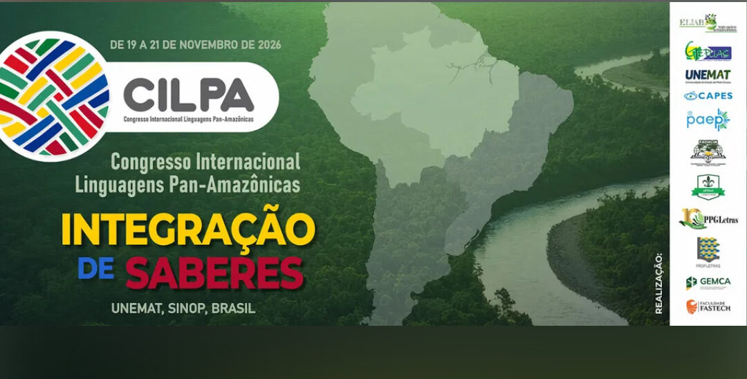 I Congresso Internacional de Linguagens do Pantanal Amazônico (CILPA)-2026